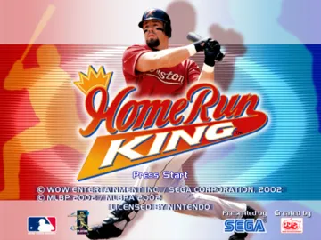 Home Run King screen shot title